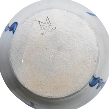 Load image into Gallery viewer, M. Schilz, grand pichet allemand vintage en grès gris et bleu cobalt émaillé, XXè