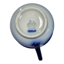 Charger l'image dans la galerie, Petrus Regout, Maastricht, fin XIXème. Tasse à soupe et sous-tasse en porcelaine.