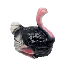 Charger l'image dans la galerie, Michel Caugant, Terrine zoomorphe en faïence en forme d'autruche, années 70 Le Charme des Violettes - Brocante en ligne