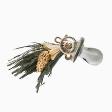 Afbeelding in Gallery-weergave laden, Tétine en cristal moulé – Souvenir de naissance, années 1950-1970