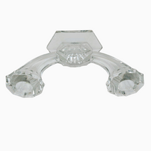 Charger l'image dans la galerie, Val Saint Lambert, Paire de candélabres en cristal, modèle Impérial, années 1940-1950