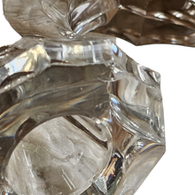 Charger l'image dans la galerie, Val Saint Lambert, Paire de candélabres en cristal, modèle Impérial, années 1940-1950