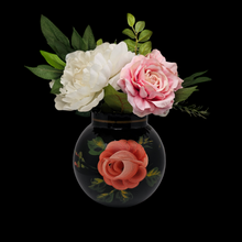 Load image into Gallery viewer, From Rupel Boom? Art Deco ball vase in black glass