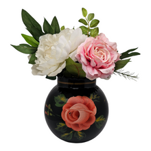 Load image into Gallery viewer, From Rupel Boom? Art Deco ball vase in black glass