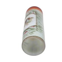 Charger l'image dans la galerie, Vase Art nouveau en opaline peinte à décor de jeune femme et fleurs, vers 1900 Le Charme des Violettes - Brocante en ligne