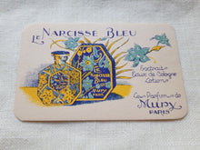 Load image into Gallery viewer, Carte parfumée Le narcisse bleu de Mury Le charme des violettes - Brocante en ligne