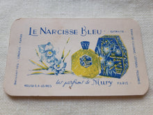 Load image into Gallery viewer, Carte parfumée Le narcisse bleu de Mury Le charme des violettes - Brocante en ligne
