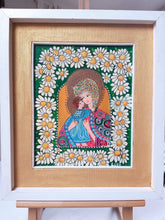 Charger l'image dans la galerie, Luba Simansky. Peinture naïve, huile sur toile, 1980, Rome. Le charme des violettes - Brocante en ligne