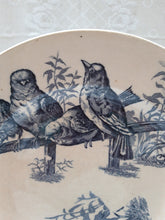 Load image into Gallery viewer, Jemappes. Assiette ancienne en faïence. Le charme des violettes - Brocante en ligne