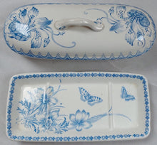 Afbeelding in Gallery-weergave laden, Objets de toilette Art nouveau en faïence de Boch La Louvière Le charme des violettes - Brocante en ligne