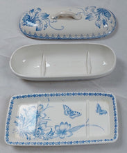 Afbeelding in Gallery-weergave laden, Objets de toilette Art nouveau en faïence de Boch La Louvière Le charme des violettes - Brocante en ligne