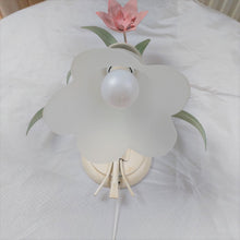 Afbeelding in Gallery-weergave laden, Applique globe tulipe vintage Le charme des violettes - Brocante en ligne