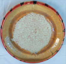 Afbeelding in Gallery-weergave laden, Plat Art déco en grès vernissé Le charme des violettes - Brocante en ligne