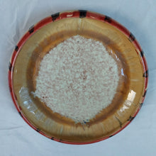 Afbeelding in Gallery-weergave laden, Plat Art déco en grès vernissé Le charme des violettes - Brocante en ligne