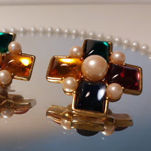 Charger l'image dans la galerie, Maison Monet USA. Boucles d'oreilles anciennes, années 1970