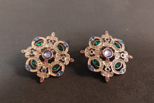 Afbeelding in Gallery-weergave laden, Vintage oorbellen uit de jaren '70