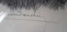 Load image into Gallery viewer, Léon Danchin. Lithographie signée : Portrait d'un cocker mâle. Le charme des violettes - Brocante en ligne
