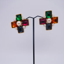 Charger l'image dans la galerie, Maison Monet USA. Boucles d'oreilles anciennes, années 1970