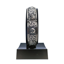 Load image into Gallery viewer, ELLDEE. Scandinavian bracelet with roses in solid silver. 1940s.