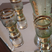 Charger l'image dans la galerie, De Rupel Boom ? Service à liqueur en verre vintage Le charme des violettes - Brocante en ligne