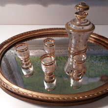 Charger l'image dans la galerie, De Rupel Boom. Service à liqueur en verre vintage