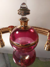 Charger l'image dans la galerie, Service à liqueur en verre vintage