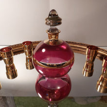 Charger l'image dans la galerie, Service à liqueur en verre vintage
