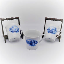 Afbeelding in Gallery-weergave laden, Antieke Bavaria fijn porselein kopjes met Hollandse motieven