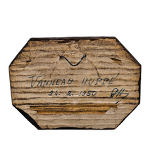 Afbeelding in Gallery-weergave laden, Aquarelle originale au vanneau huppé signée G.H., 1950
