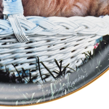 Load image into Gallery viewer, Assiette Franklin Mint, &quot;Side by Side&quot; par Nancy Matthews, Edition limitée, années 1970-1990 Le Charme des Violettes - Brocante en ligne
