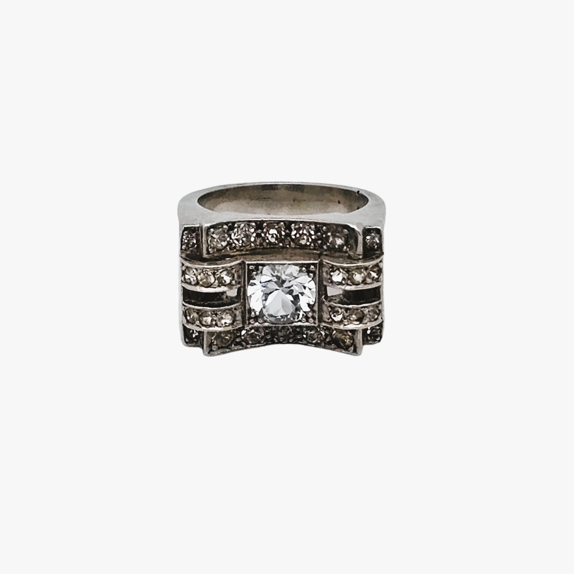 Bracelet diamants Art déco. Travail français vers 1930
