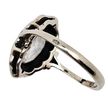 Afbeelding in Gallery-weergave laden, Bague en argent 925, quartz facetté et marcassites – inspiration Art déco, années 1970-1990 Le Charme des Violettes - Brocante en ligne
