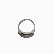 Load image into Gallery viewer, Vintage 925 silver ring set with zircons
