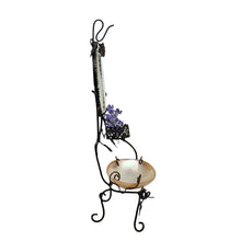 Load image into Gallery viewer, Baguier porte-montre Napoléon III en laiton doré, miroir biseauté et nacre, XIXe siècle Le Charme des Violettes - Brocante en ligne
