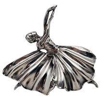 Load image into Gallery viewer, Frederick Massingham (attribuée à), Broche &quot;Ballerina&quot; en argent 925, modèle B-219, vers 1947
