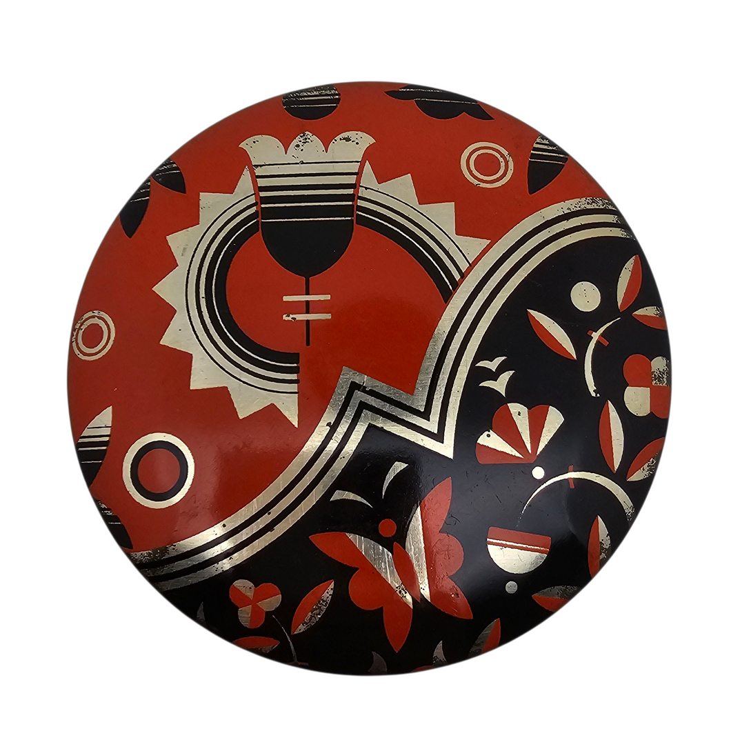 Boîte Art Déco à l'insigne du Rotary, années 1925-1935