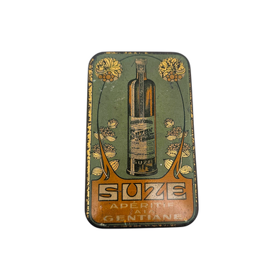 Boîte publicitaire Suze Art Nouveau, vers 1930 Le Charme des Violettes - Brocante en ligne