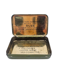 Load image into Gallery viewer, Boîte publicitaire Suze Art Nouveau, vers 1930 Le Charme des Violettes - Brocante en ligne
