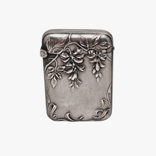 Afbeelding in Gallery-weergave laden, Boîte à allumettes Art nouveau en argent 800, intérieur en vermeil, vers 1900
