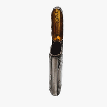 Afbeelding in Gallery-weergave laden, Boîte à allumettes Art nouveau en argent 800, intérieur en vermeil, vers 1900
