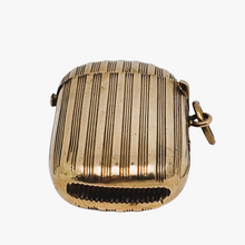 Charger l'image dans la galerie, Boîte à allumettes pyrogène de châtelaine en laiton doré – fin XIXᵉ / début XXᵉ siècle Le Charme des Violettes - Brocante en ligne
