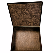 Load image into Gallery viewer, Duo of leather-style embossed cardboard boxes. 1920s-1930s

