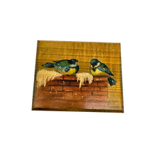 Load image into Gallery viewer, Ensemble de 4 petites boîtes en bois peintes à la main aux oiseaux, années 1970-1990 Le Charme des Violettes - Brocante en ligne
