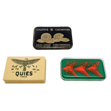 Afbeelding in Gallery-weergave laden, Lot de trois boîtes anciennes sur le thème du sommeil et des remèdes d’antan, années 1930 à 1960 Le Charme des Violettes - Brocante en ligne
