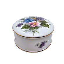 Afbeelding in Gallery-weergave laden, Princess Fine Bone China, Bonbonnière aux pois de senteur en porcelaine anglaise vintage, années 1970-1980
