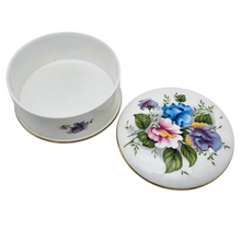 Afbeelding in Gallery-weergave laden, Princess Fine Bone China, Bonbonnière aux pois de senteur en porcelaine anglaise vintage, années 1970-1980
