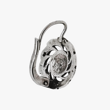 Charger l&#39;image dans la galerie, Boucle d&#39;oreille en argent et marcassites, années 1930

