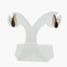 Load image into Gallery viewer, Boucles d&#39;oreilles en argent 925, design moderniste scandinave, années 1970
