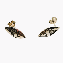 Load image into Gallery viewer, Boucles d&#39;oreilles en argent 925, design Viking scandinave, années 1970
