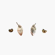 Afbeelding in Gallery-weergave laden, Boucles d&#39;oreilles en argent 925, design Viking scandinave, années 1970
